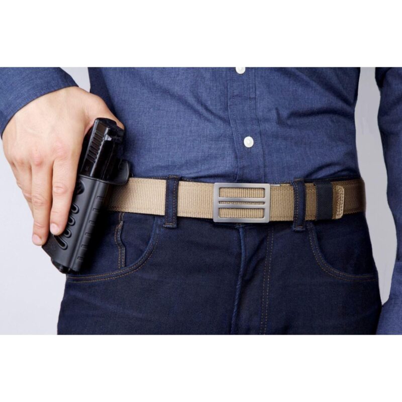 Kore 1.5in Nylon Tactical Gun Belt - X1 buckle - Coyote