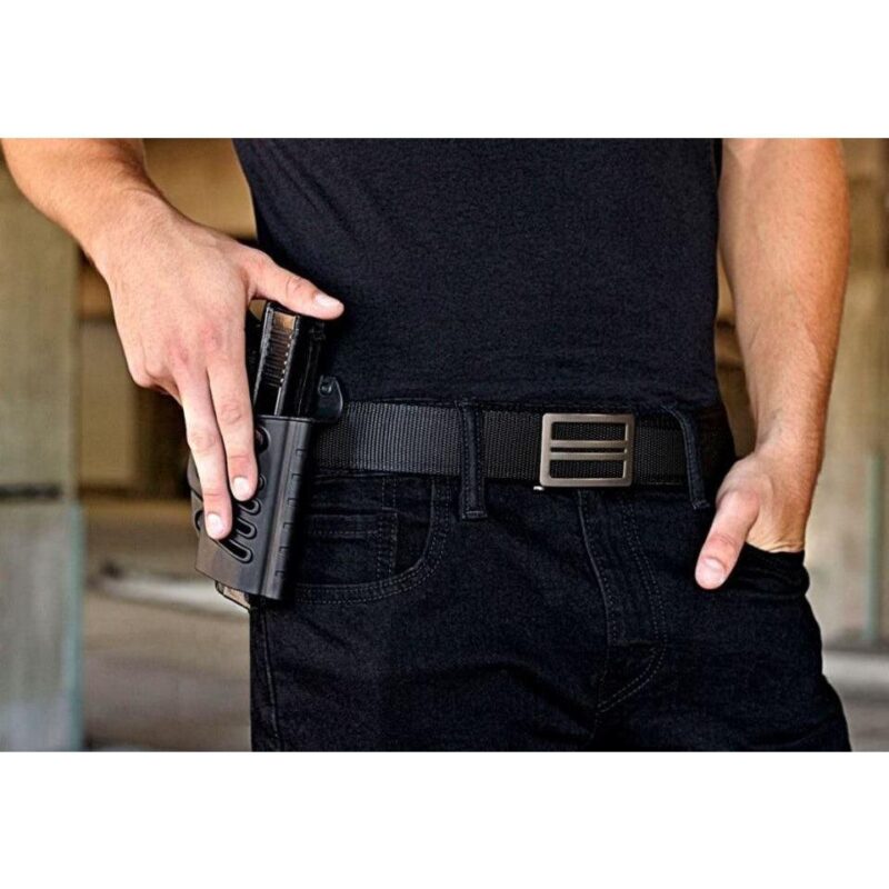 Kore 1.5in Nylon Tactical Gun Belt - X1 buckle - Black